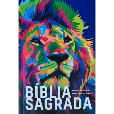 BIBLIA SAGRADA LEÃO NVI | CAPA BROCHURA
