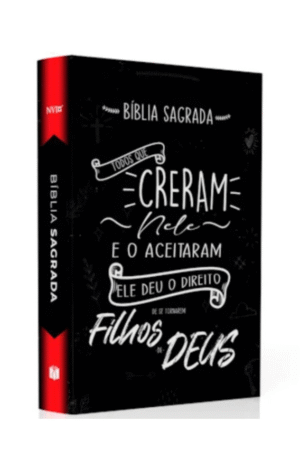 BIBLIA SAGRADA CRERAM NELE | NVI | LETRA NORMAL | CAPA BROCHURA