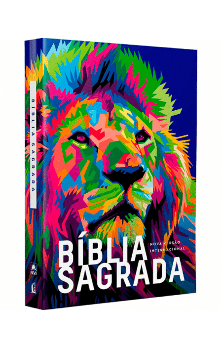 BIBLIA SAGRADA LEÃO NVI | CAPA BROCHURA